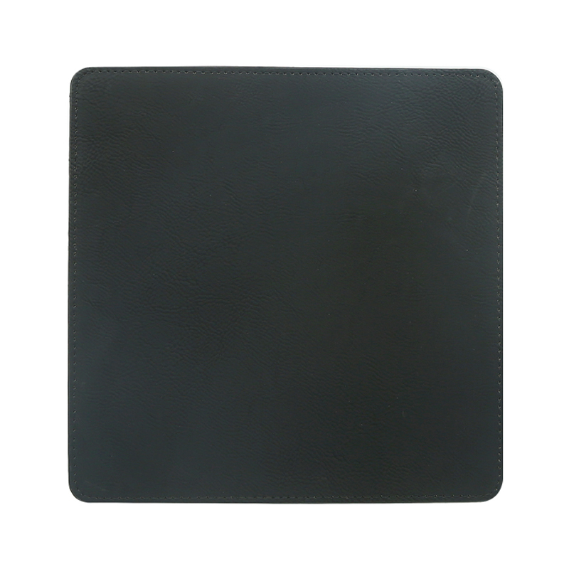 Pad Tetikus Persegi Kulit Kulit Boleh Laser 20*20sm