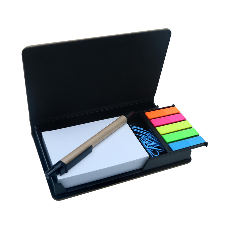 Pemegang Notepad Segi Empat Kulit Kulit Boleh Laser