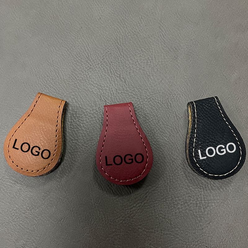 Penanda Buku Magnet Kulit Kulit Boleh Laser