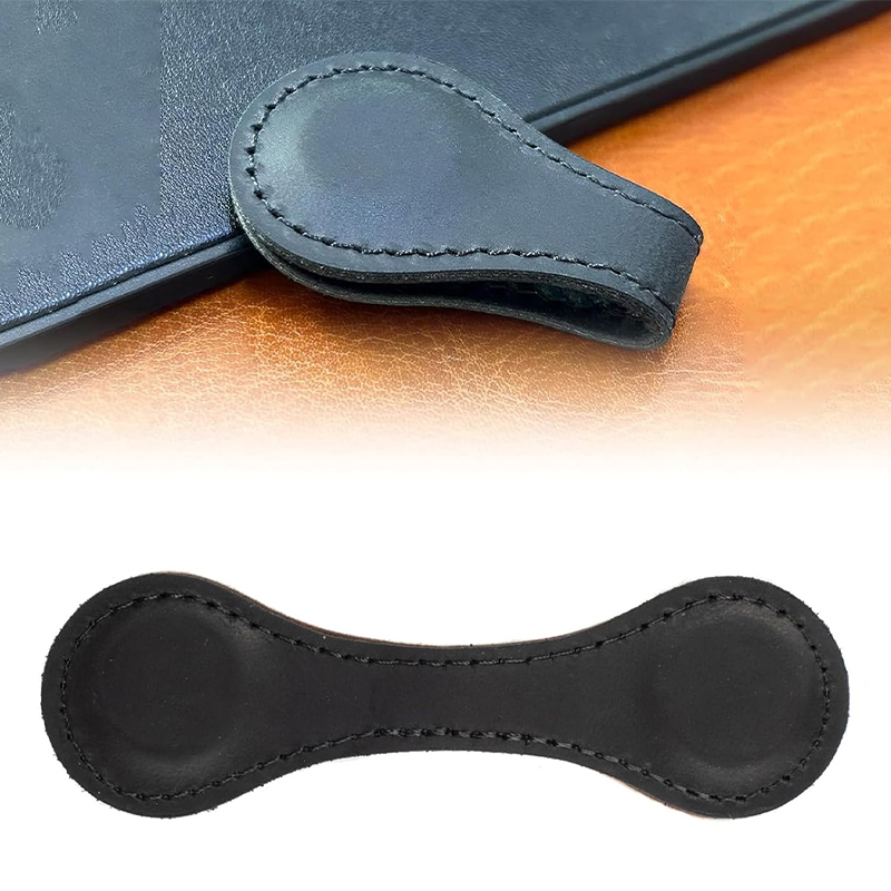 Penanda Buku Magnet Kulit Kulit Boleh Laser