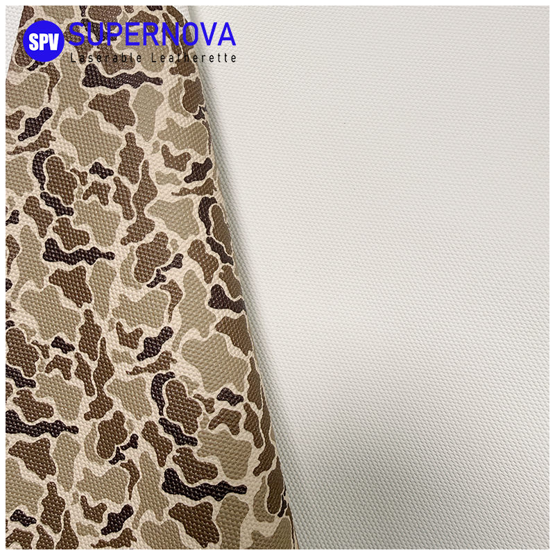 Cadar kulit boleh laser Canvas Pro White dengan pelekat/tanpa pelekat