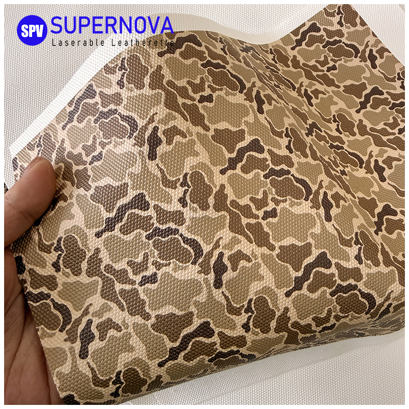 Cadar kulit boleh laser Canvas Pro White dengan pelekat/tanpa pelekat
