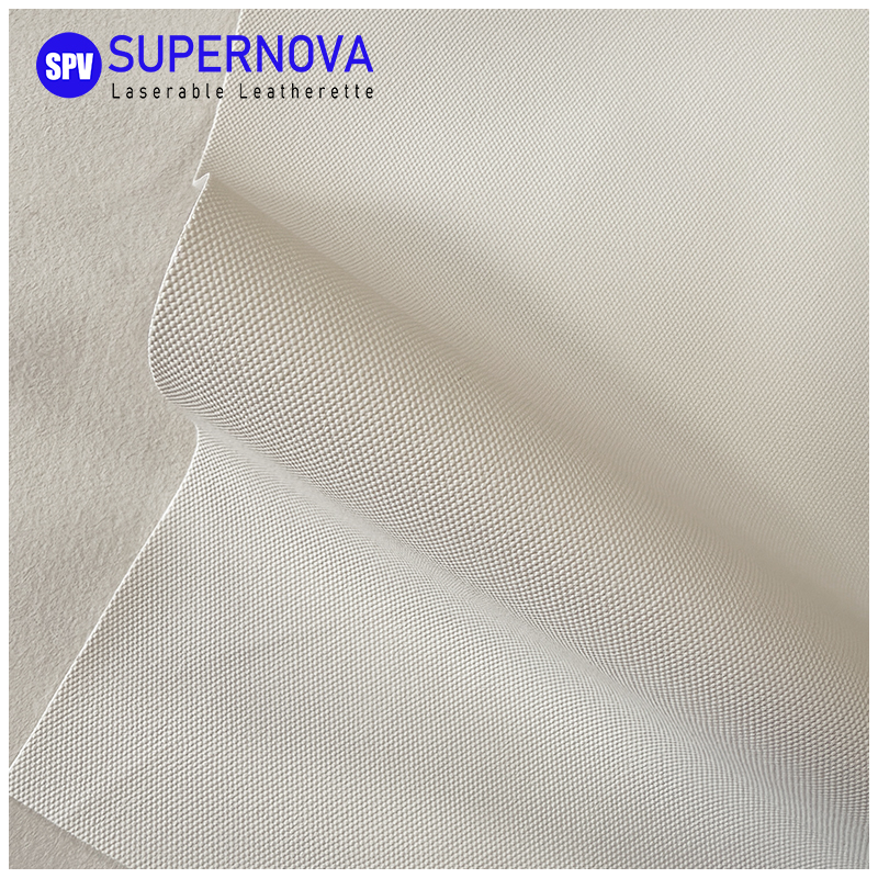 Cadar kulit boleh laser Canvas Pro White dengan pelekat/tanpa pelekat