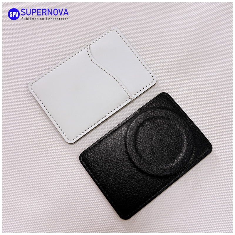 Pemegang Kad Telefon Kulit Kulit Sublimasi dengan Magnet Pemegang Kad Telefon Kulit Kulit Sublimasi dengan Magnet