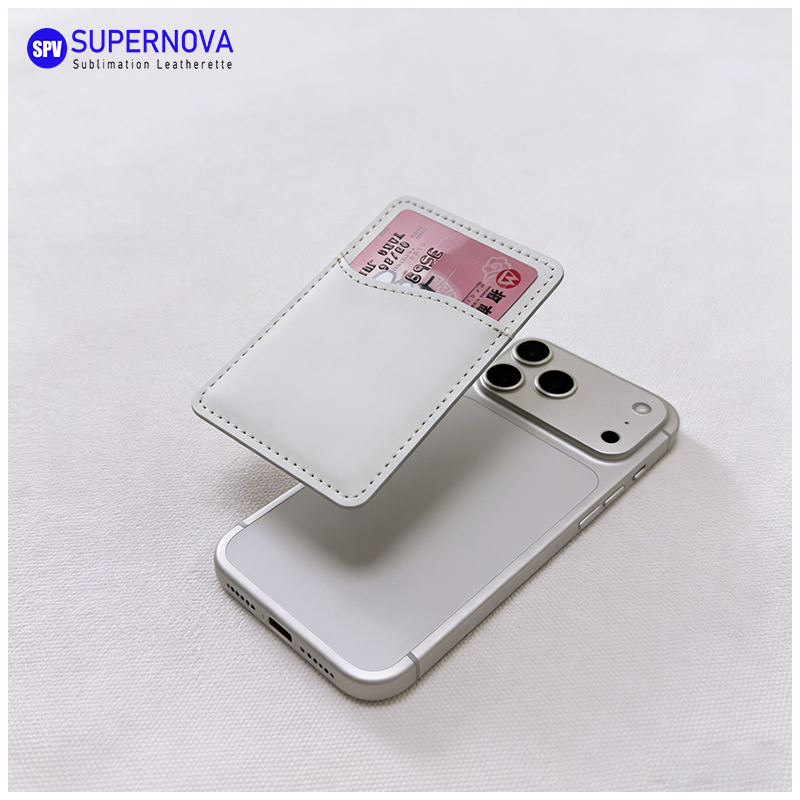 Pemegang Kad Telefon Kulit Kulit Sublimasi dengan Magnet Pemegang Kad Telefon Kulit Kulit Sublimasi dengan Magnet