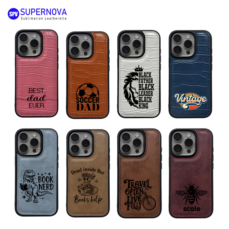 Sarung Telefon Kulit Kulit Boleh Laser