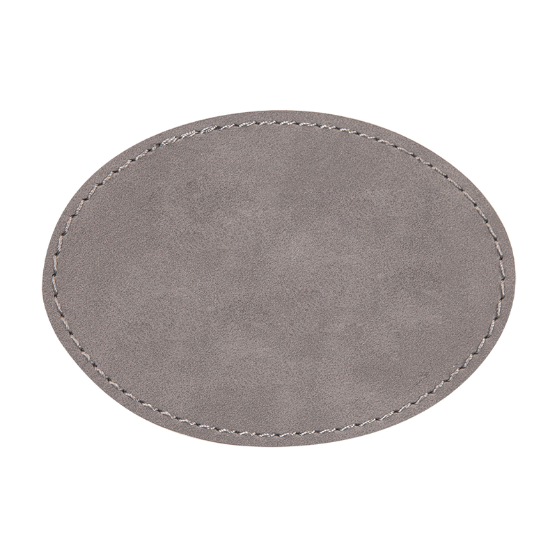 Tampalan Kulit Kulit Bujur 3 1/2' x 2 1/2'