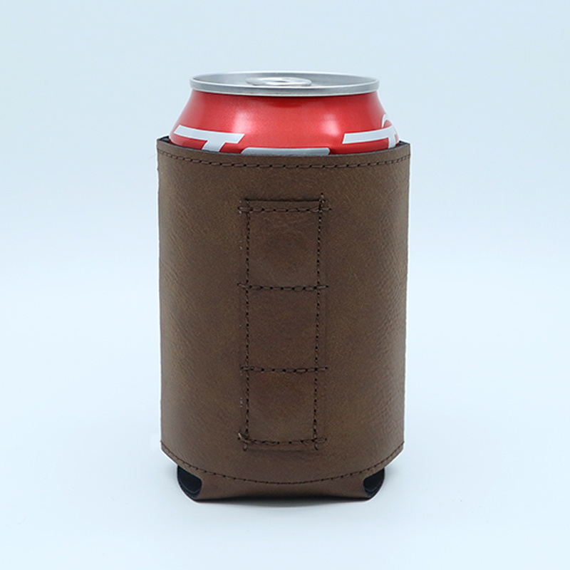 Pemegang Minuman Kulit Kulit Boleh Laser dengan Magnet