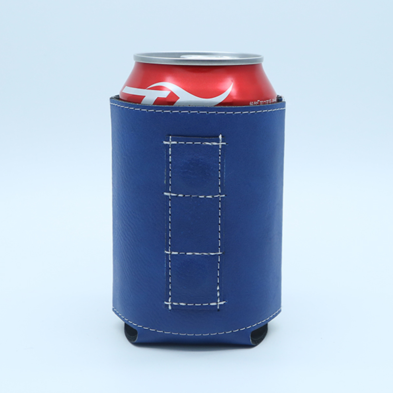 Pemegang Minuman Kulit Kulit Boleh Laser dengan Magnet