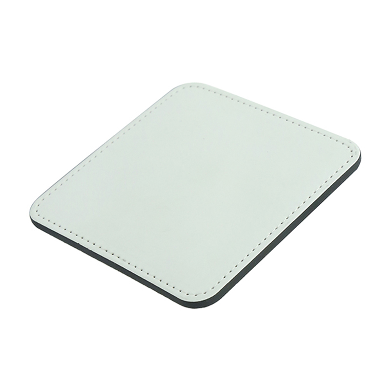 Sublimasi PU Kulit Mug Coaster -Segi empat