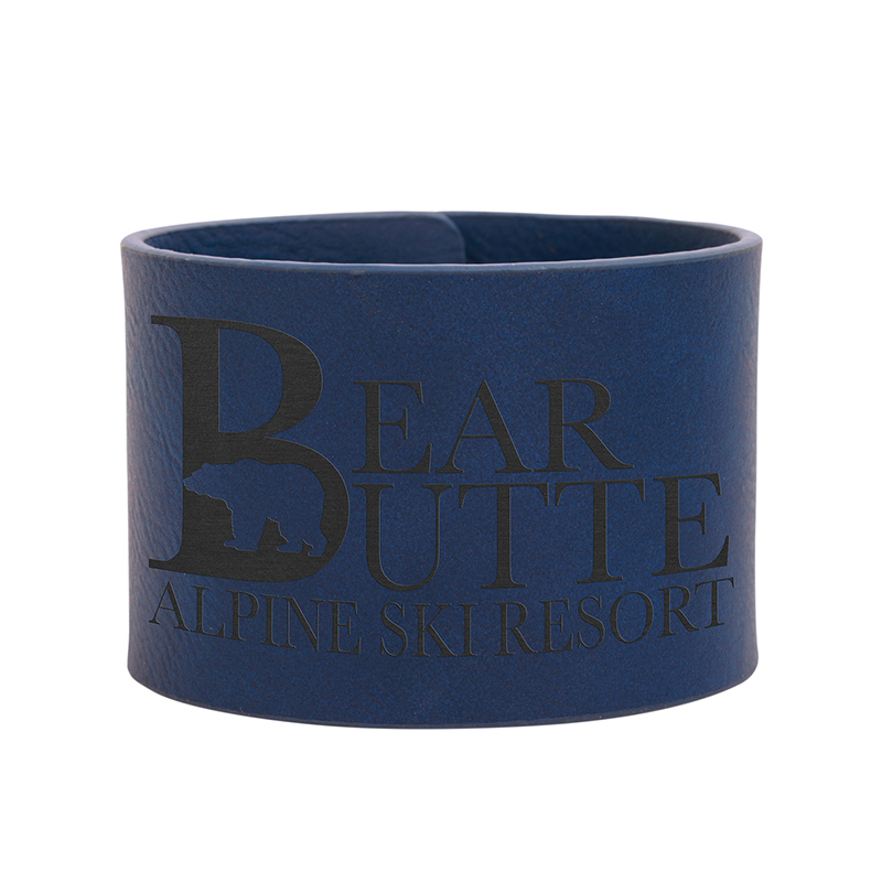 9 1/2' x 2' Gelang Cuff Kulit Kulit Boleh Dilas