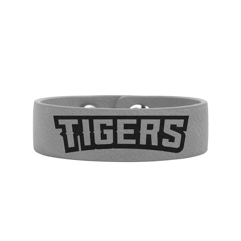 8 1/2' x 3/4' Gelang Cuff Kulit Kulit Boleh Laser
