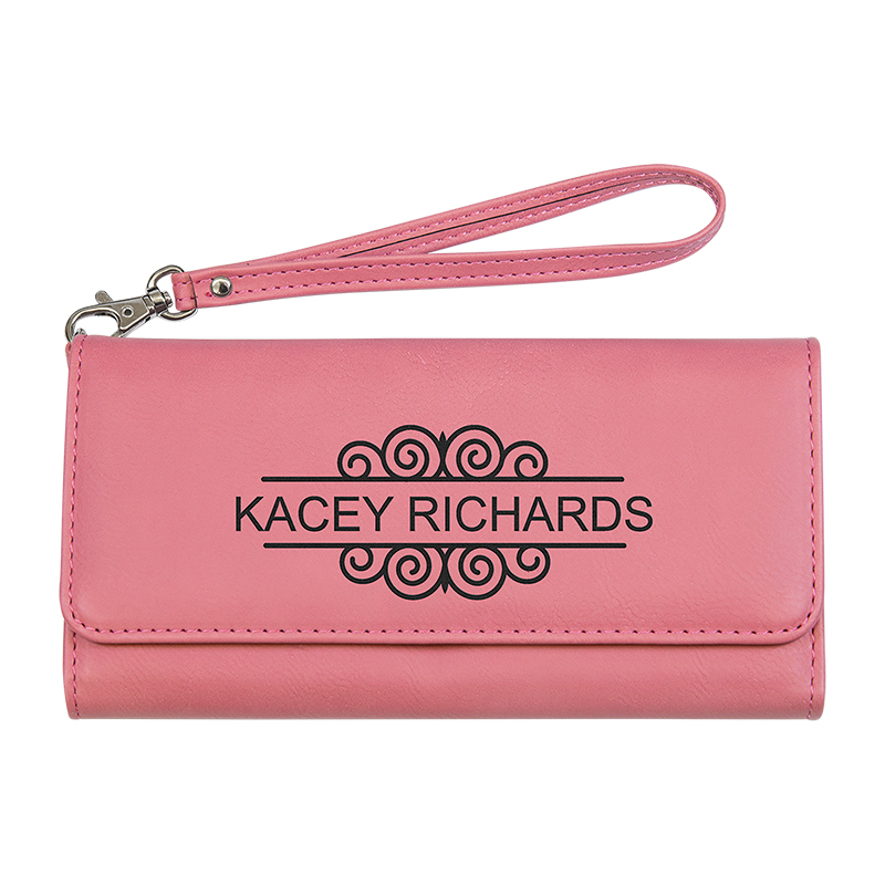Dompet Kulit Kulit Boleh Laser dengan Tali Dompet Kulit Kulit Boleh Laser dengan Tali