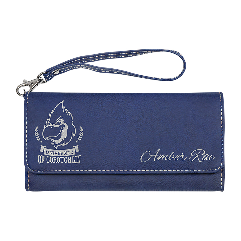 Dompet Kulit Kulit Boleh Laser dengan Tali Dompet Kulit Kulit Boleh Laser dengan Tali
