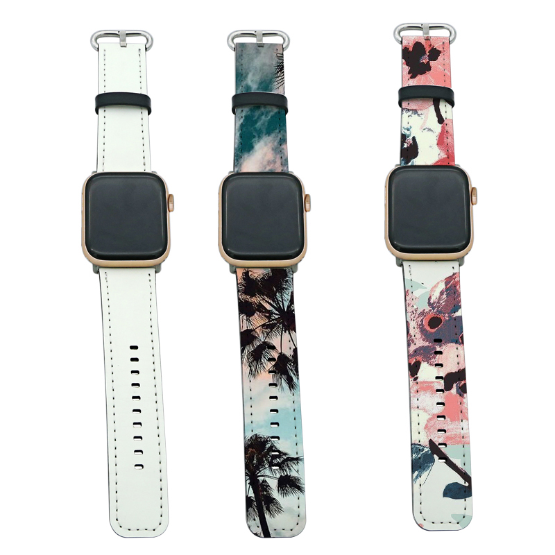Bands iWatch Apple Kulit PU Sublimasi untuk Siri 4/5-40mm