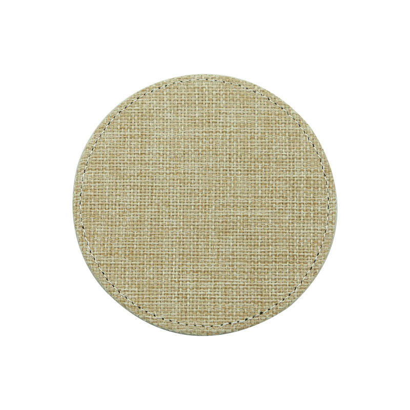 Pemejalwapan Jute Coaster-Pusingan