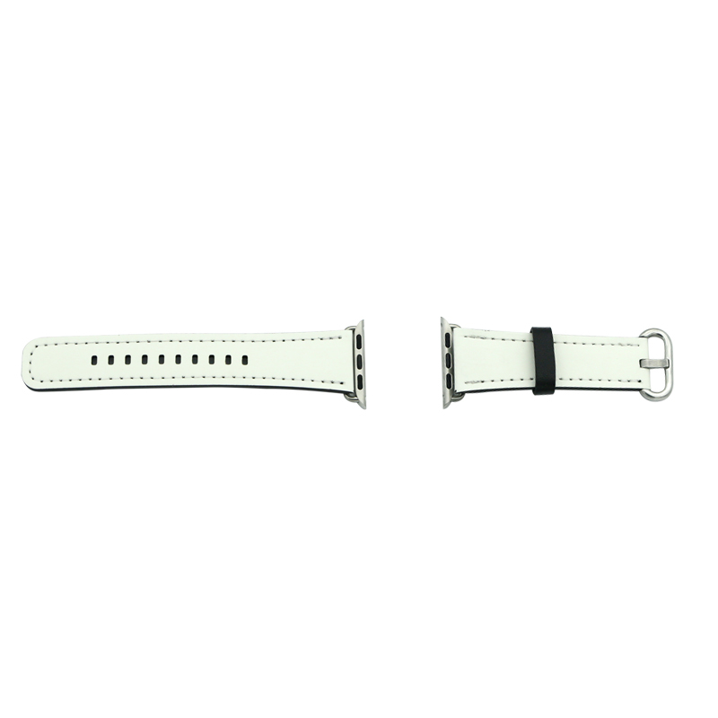 Band Apple Watch Kulit PU Sublimasi untuk Siri 1/2/3-38mm