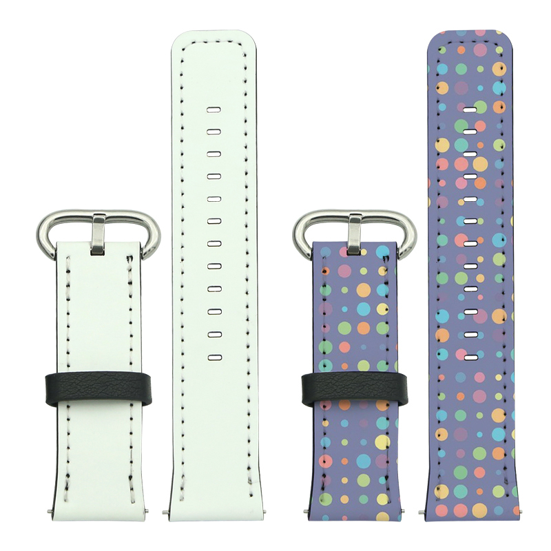 Sublimasi PU Kulit Samsung/Huawei Watch Bands 22mm