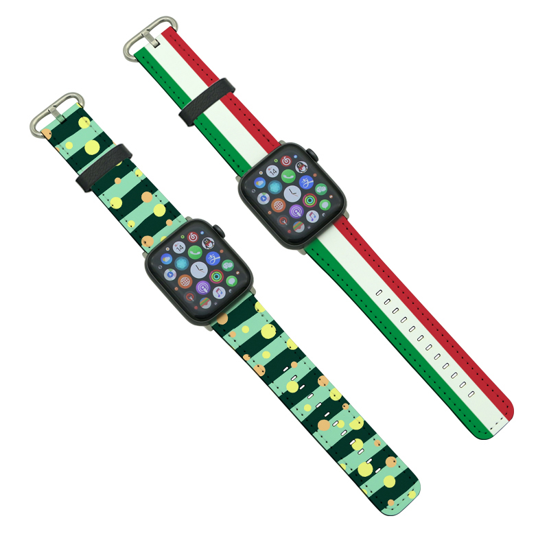 Bands Apple iWatch Sublimasi PU Kulit untuk Siri 4/5-44mm Bands Apple iWatch Sublimasi PU Kulit untuk Siri 4/5-44mm