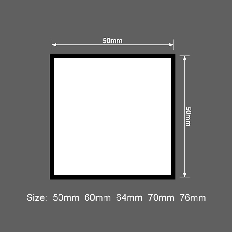Tampalan Kulit Kulit Sublimasi Persegi 3' x 3' dengan Pelekat Tampalan Kulit Kulit Sublimasi Persegi 3' x 3' dengan Pelekat