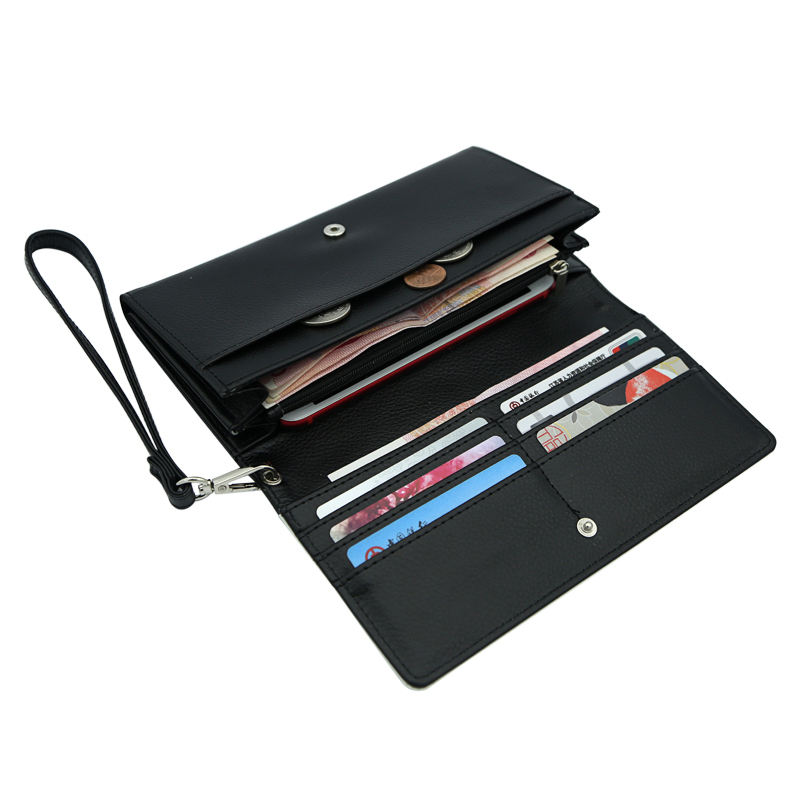 Dompet Kulit Kulit Sublimasi dengan Tali Pergelangan Tangan - Baharu