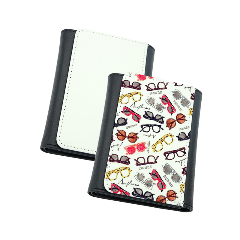 Dompet Kulit Kulit Sublimasi dengan Kulit PU Dalam - Tengah