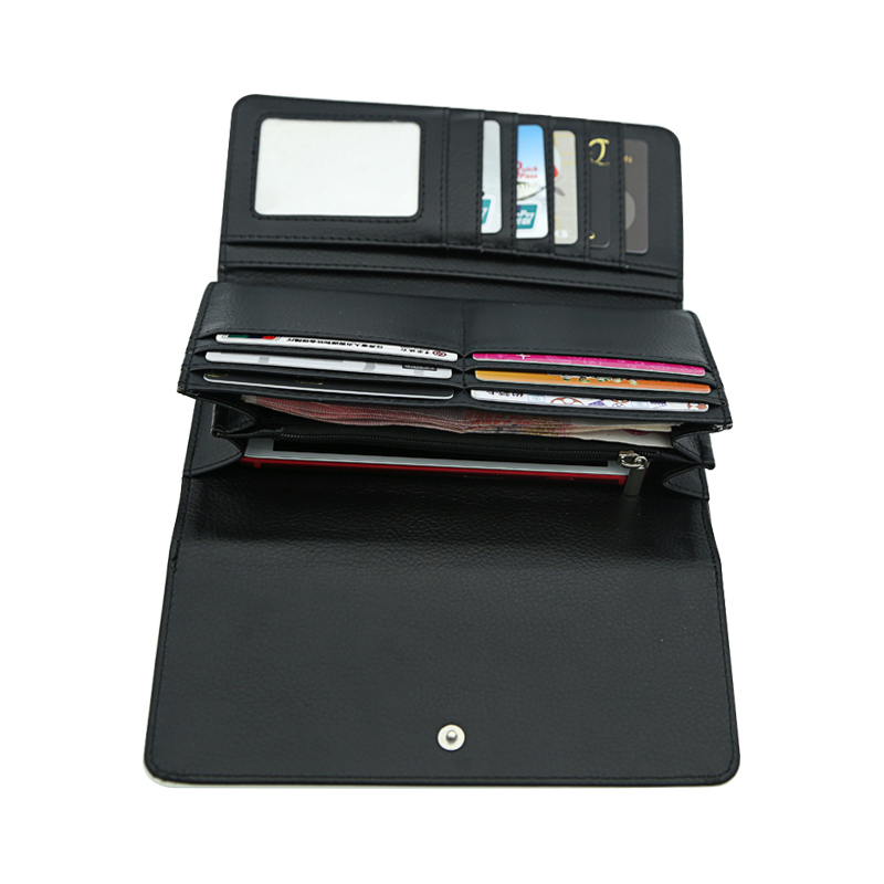 Dompet Tiga Lipat Kulit Kulit Sublimasi