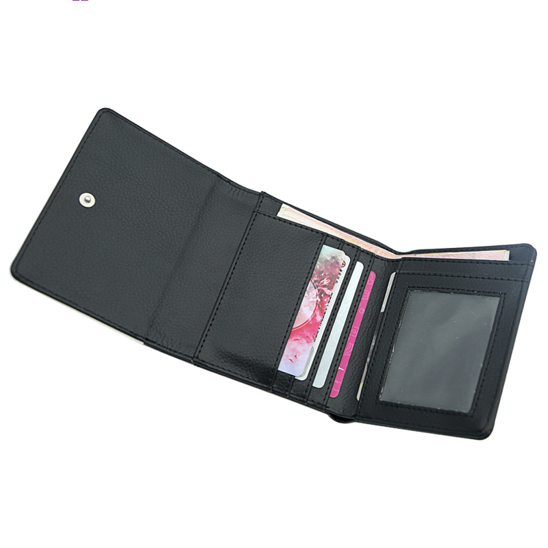 Dompet Kulit Kulit Sublimasi dengan Kulit PU dalaman - Kecil