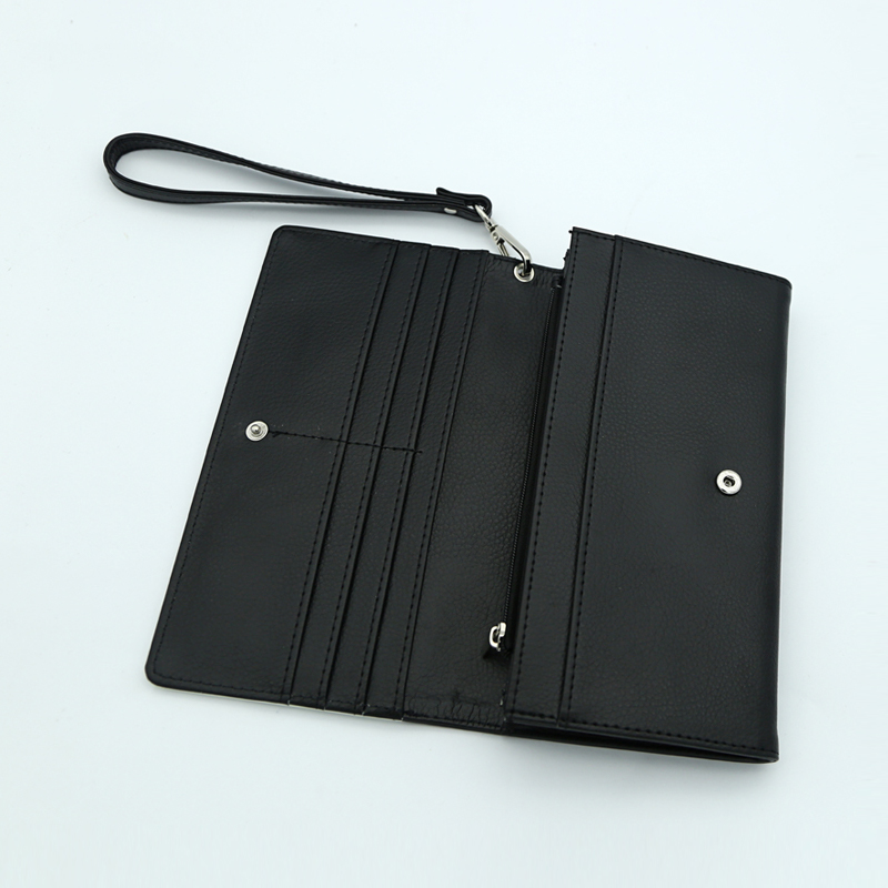 Dompet Kulit Kulit Sublimasi dengan Tali Pergelangan Tangan - Baharu