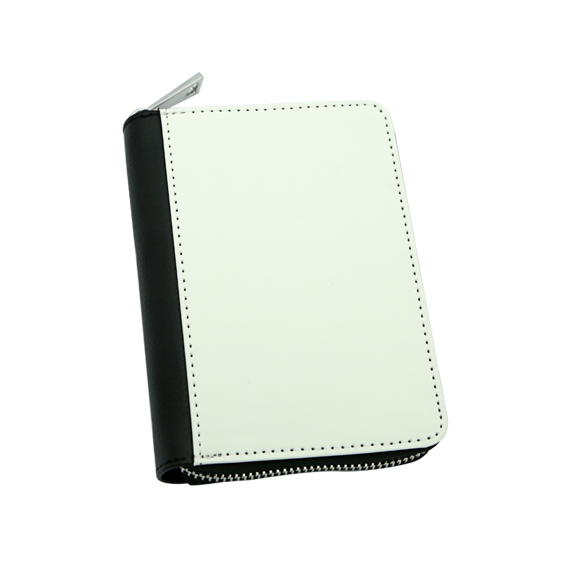 Dompet Zip Kulit Kulit Sublimasi - Tengah