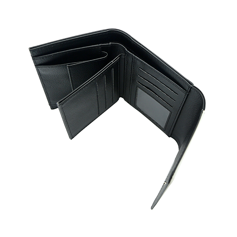 Dompet Kulit Kulit Sublimasi dengan Kulit PU Dalam - Tengah