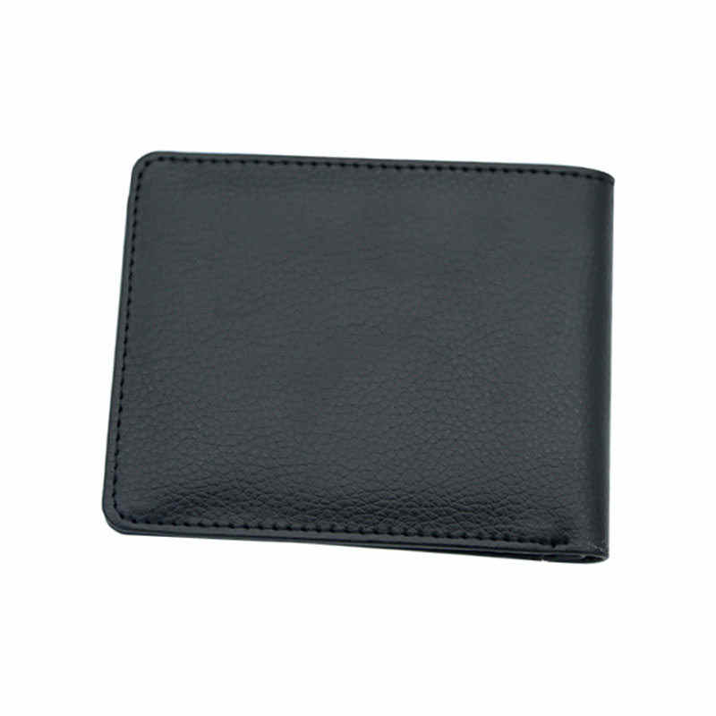Dompet Bifold Kulit Kulit Sublimasi Lelaki dengan Pemegang Kad