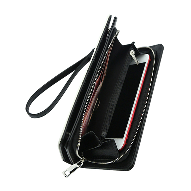 Dompet Kulit Kulit Sublimasi dengan Tali Pergelangan Tangan - Klasik Dompet Kulit Kulit Sublimasi dengan Tali Pergelangan Tangan - Klasik