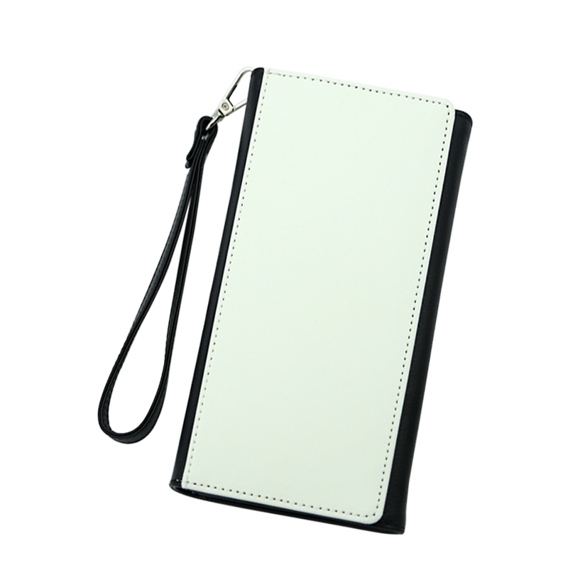 Dompet Kulit Kulit Sublimasi dengan Tali Pergelangan Tangan - Baharu