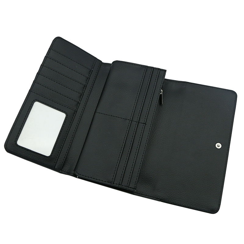 Dompet Tiga Lipat Kulit Kulit Sublimasi