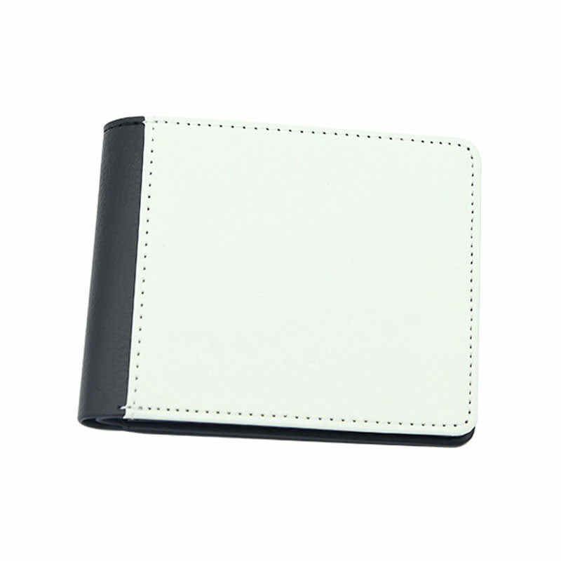 Dompet Bifold Kulit Kulit Sublimasi Lelaki dengan Pemegang Kad