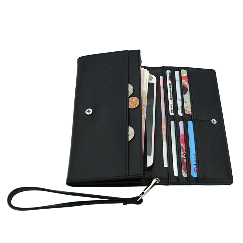 Dompet Kulit Kulit Sublimasi dengan Tali Pergelangan Tangan - Baharu