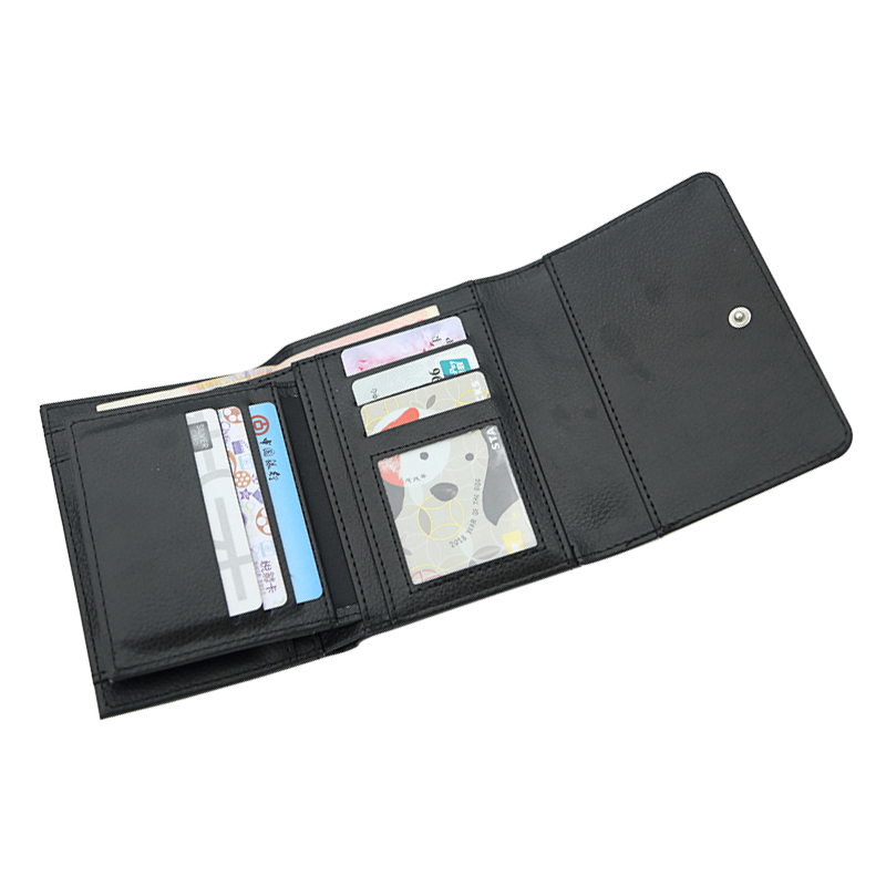 Dompet Kulit Kulit Sublimasi dengan Kulit PU Dalam - Tengah