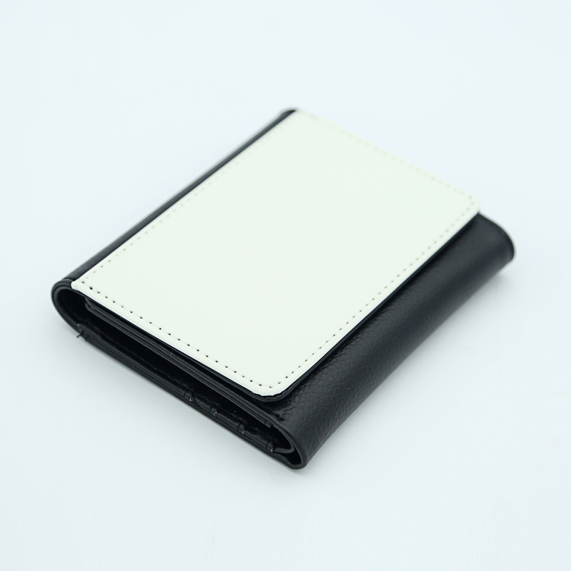 Dompet Kulit Kulit Sublimasi dengan Kulit PU dalaman - Kecil