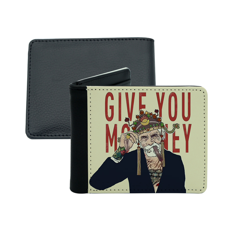 Dompet Bifold Kulit Kulit Sublimasi Lelaki