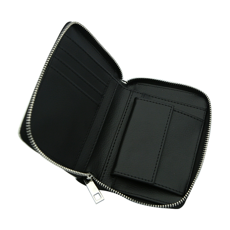 Dompet Zip Kulit Kulit Sublimasi - Tengah