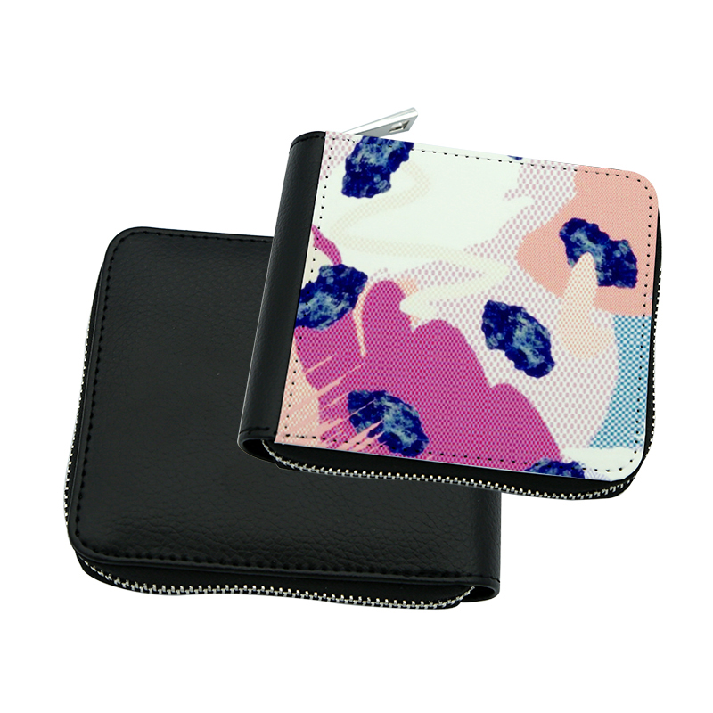 Dompet Zip Kulit Kulit Sublimasi - Kecil Dompet Zip Kulit Kulit Sublimasi - Kecil