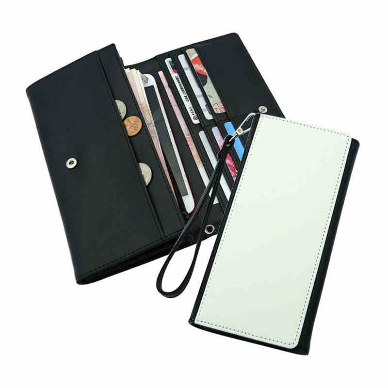 Dompet Kulit Kulit Sublimasi dengan Tali Pergelangan Tangan - Baharu