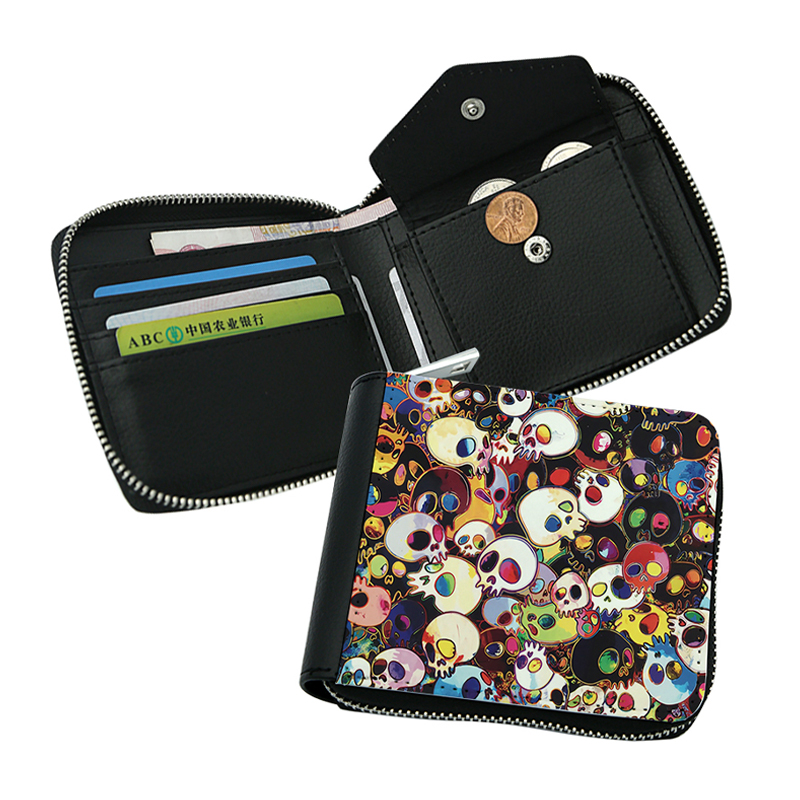 Dompet Zip Kulit Kulit Sublimasi - Kecil Dompet Zip Kulit Kulit Sublimasi - Kecil