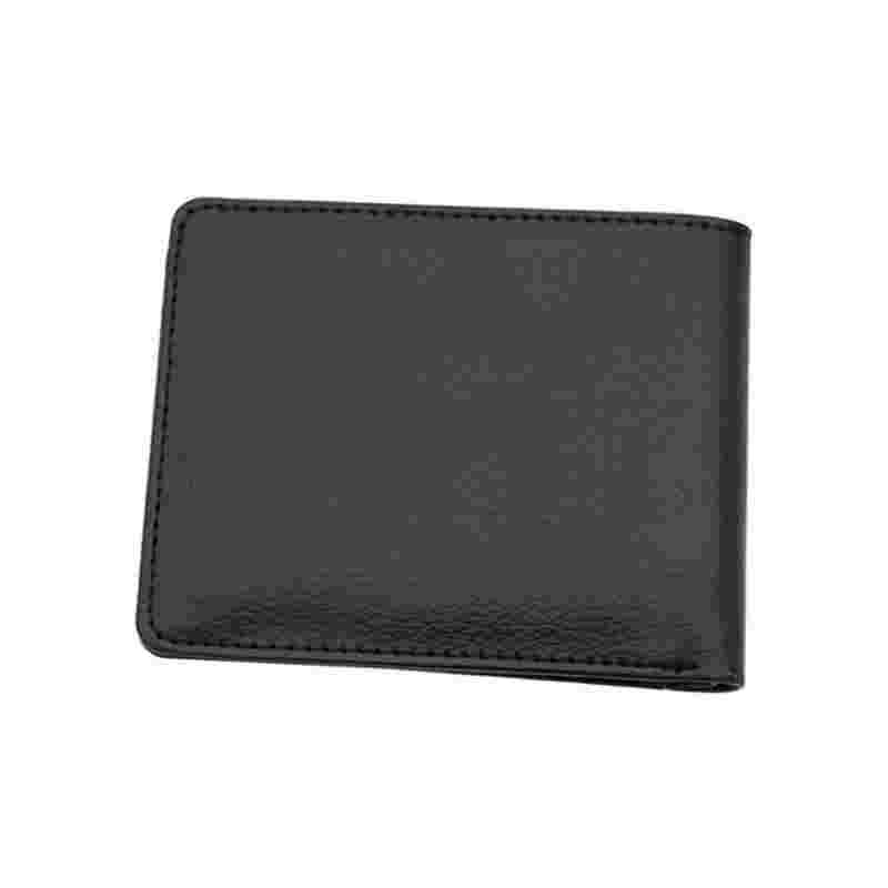 Dompet Bifold Kulit Kulit Sublimasi Lelaki dengan Poket Syiling