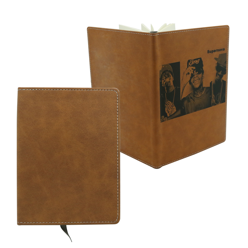 Notebook Kulit Warna Sublimasi - Saiz A5